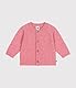 Petit Bateau A0B7D Langarm-Cardigan Baby Mädchen Roseline Chine 12 Monate