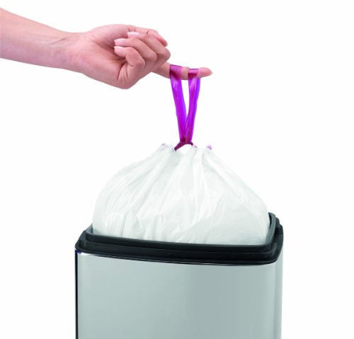 Brabantia Rectangular Touch Bin, 10 L - Brilliant Steel #TOP6