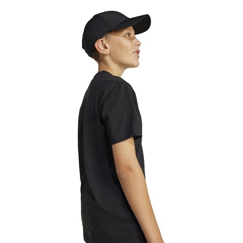 adidas Unisex Kinder Essentials Shirt, Black/White, 11-12 Years