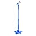 Produktbild Kinder Karaoke Mikrofon, Vicoki Kinder Karaoke Anlage Verstellbarer Standfuß mit Externer Musikfunktion Musikalisches Mikrofon (H: 45-97cm) (Blau)