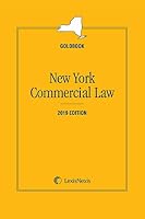 New York Commercial Law 1522164561 Book Cover