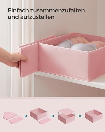 SONGMICS Aufbewahrungsbox für Schublade, 12er Set, Unterwäsche Organizer – Ansicht 6