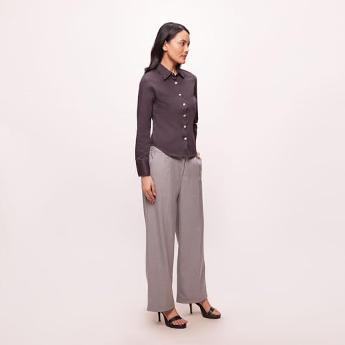 Image of Bombay High Women's Solid Slim Fit Shirt
