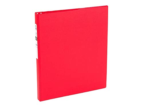 Avery Economy Binder with 1/2 inch Round Ring, Red, 1 Binder (03210)