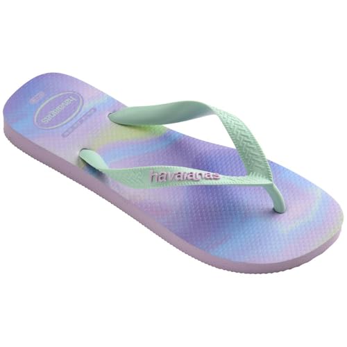 Havaianas Women's Top Fashion Flip Flops Sandals, Purple Fantasy, 7/83