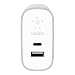 Produktbild Belkin Boost Charge 27-W-USB-C- + 12-W-USB-A-2-Port-Netzladegerät (iPhone-Ladegerät zum Schnellladen für iPhone 11, 11 Pro/Pro Max, XS, XS Max, XR, X, SE, 8/8 Plus und andere Geräte)