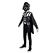 STAR WARS Darth Vader Official Youth Costume - Printed Jumpsuit with Cape and Plastic Mask