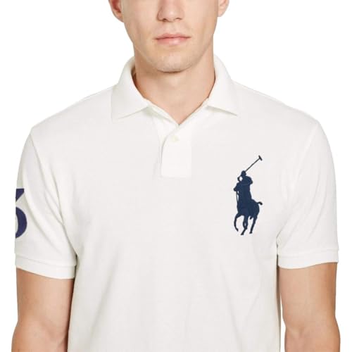 POLO RALPH LAUREN Men's Big Pony Classic Fit Mesh Polo Shirt3