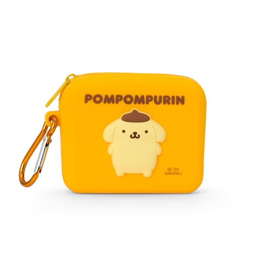 サンリオ(SANRIO) シリコーン素材のミニポーチ ポムポムプリン 小物入れ 化粧ポーチ 小銭入れ 357766