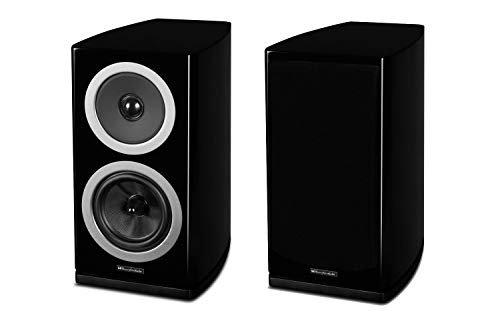 Wharfedale Paar Lautsprecher 2 Vie Bass-Reflex REVA-1 - Schwarz