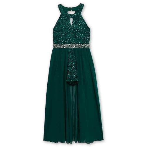 strapless open back dress Speechless Admirers Cowl Neck Rhinestone Mini Dress main image 1