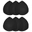 3 Pairs D/E Black