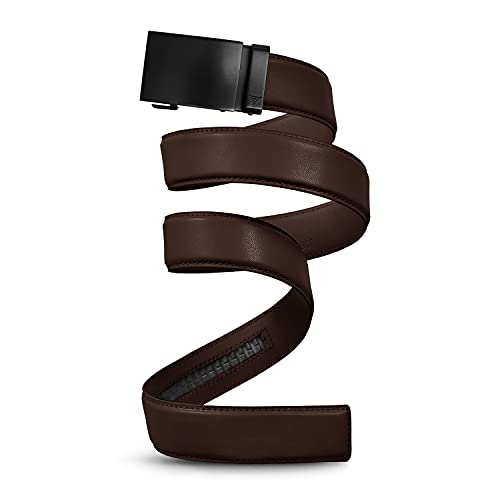 Image of Mission Belt Men's Leather Ratchet Belt, 40mm Metal Collection