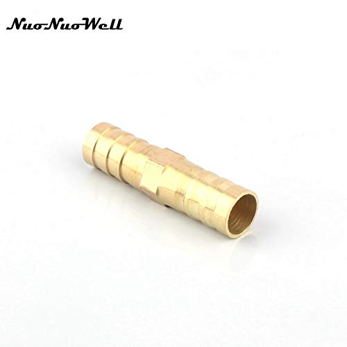 Generic 4Pcs Brass 10Mm Hose Air Pump Straight Connector Aquarium