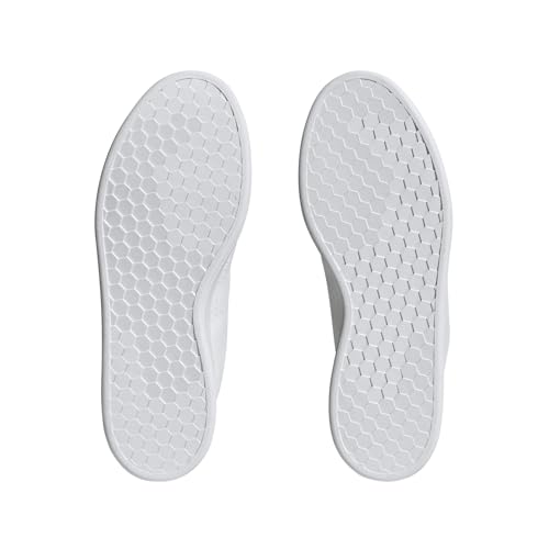 adidas Herren Advantage Sneaker, FTWR White FTWR White Better Scarlet, 44 EU – Ansicht 4