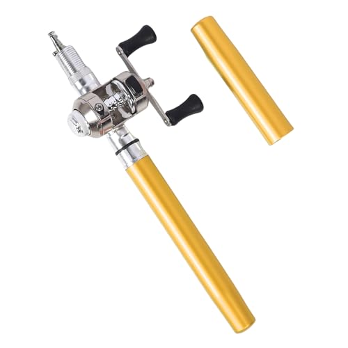 Canne à pêche stylo compacte pour pêcher partout sans encombrement avec moulinet