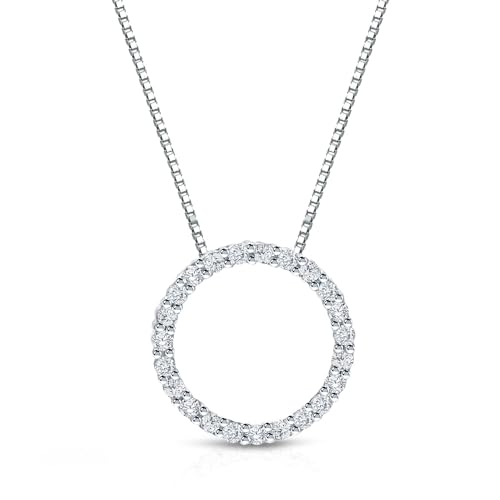 Diamond Wish Circle of Life Pendant