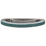 bandas abrasivas a medida ★ Material de Zirconia Duradero: El cinturón de molienda de herramientas tiene una alta dureza, buena tenacidad, puede ser pulido de manera continua y efectiva, tiene buena resistencia al calor y es adecuado para cuchillos, procesamiento de superficies metálicas, molienda de madera, etc. La parte inferior del cinturón de lijado está hecha de material de tela resistente, que es a prueba de humedad.