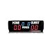GAN XIN Marcador digital electrónico LED para uso en interiores Baloncesto/Fútbol portátil