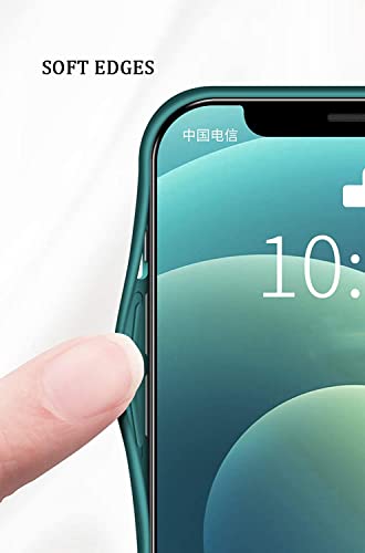 Funda delgada para iPhone 12 Pro Max SCHIK con trasera de vidrio de alta calidad 7