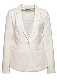 Reverskragen Mexx Damen Blazer Mit Transparentem Einsatz V Ausschnitt 2 Naht ärmel Sweatblazer Unifarben