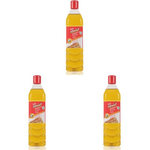 Image of KLF Tilnad 100% Pure Til Oil /Sesame Oil 500 ML Pet Bottle (Pack of 3)