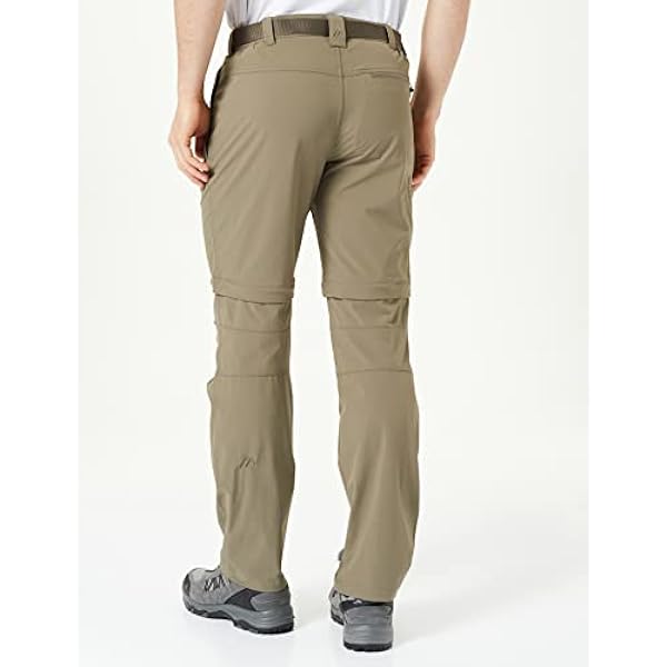 maier sports - Tajo 2, Pantaloni da Escursionismo Zipp-off Uomo