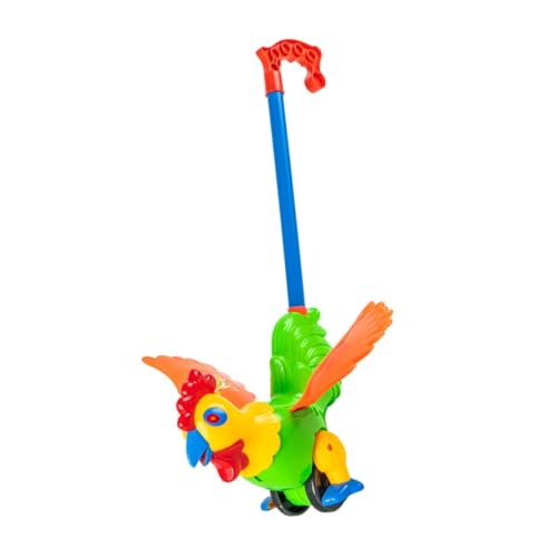 Abaodam Cochecito de Toys Walker Carrito para Bebe correpasillos para bebé Bebe andadores Carro de Empuje con diseño de pequeños tirando de Juguete el plastico