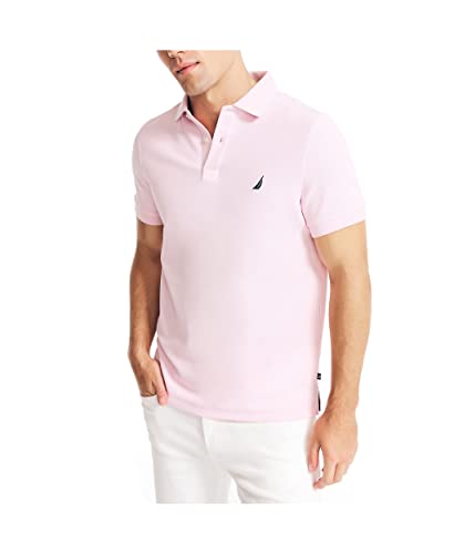 Nautica Men's Sustainably Crafted Slim Fit Deck Polo,Cradle Pink,Xl #TOP11