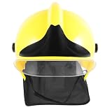 Travestimento da pompiere: leggero e portatile, il cappello da pompiere per feste è molto pratico e comodo da trasportare, cappello da pompiere in plastica
