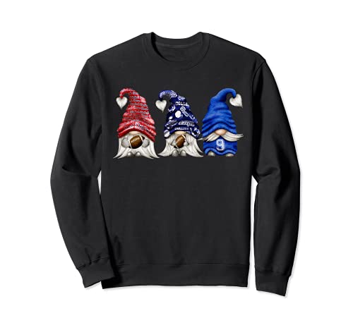 Football Gnome Sweatshirt, Black