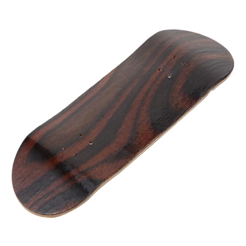 Kisangel Upgrade Your Skateboarding Hobby Maple Wood Deck Fingerskateboard Platform Replacement Deck Smooth Easy to Control