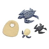 Tortue – d'excellente facture, aux couleurs vives et délicates, il offre aux enfants une expérience visuelle plus réaliste et les aide à mieux comprendre et apprendre le cycle de vie d'une tortue