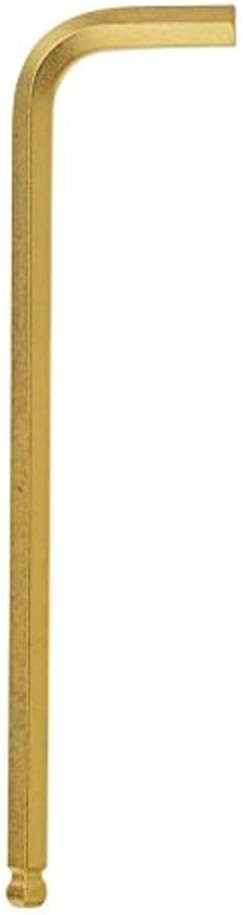 5/32" GoldGuard Plated Ball End L-Wrench Bulk