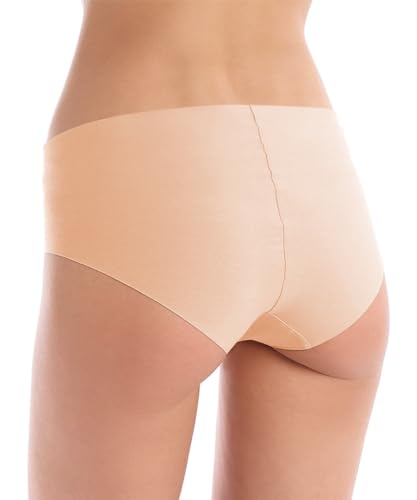 WANDER Womens Seamless Underwear No Show Cool Stretch Hipster Panties Low No Panty Line 3 Pack4