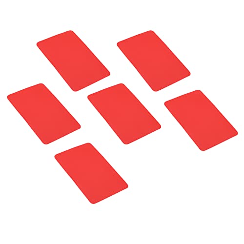 Kit de Réparation Patch de Pavillon Piscine, Accessoire Piscine, Réparation Doublure Piscine, 6 pièces (rouge)