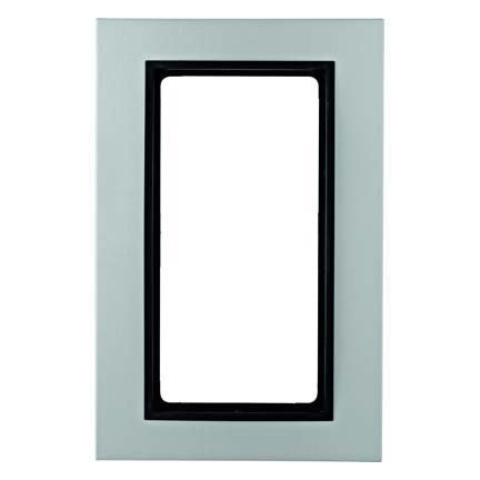 Cadre pour clavier KNX Hager B7 en aluminium mat pour une finition premium