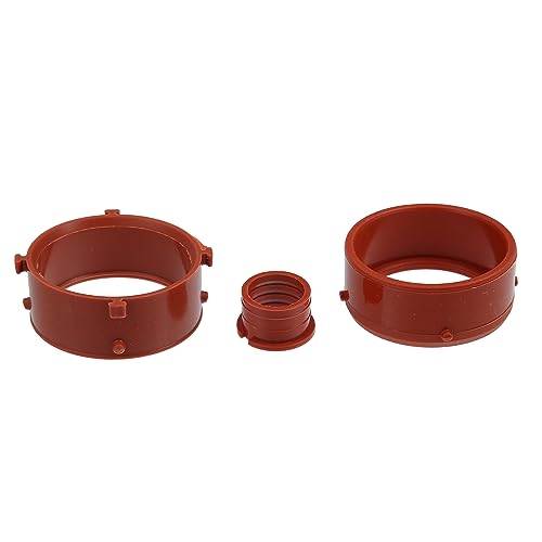 X AUTOHAUX 3pcs Red Turbo Intake Seal Rubber A6420940080 for Mercedes-Benz R320 2007-2008 for Mercedes-Benz E320 2007-2008 for Mercedes-Benz ML320 2007-2008