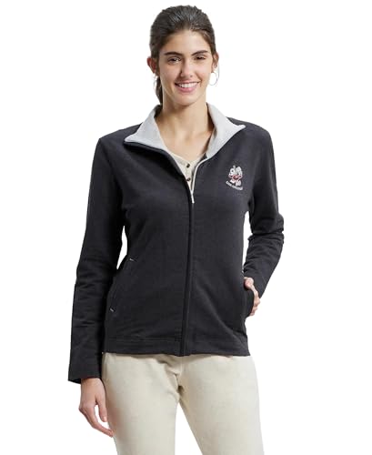 Image of Jockey Women's CottonSolid Regular Standard Length Jacket