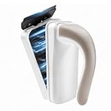 Qibivfo Aquarium Scheibenreiniger Magnet, Starker Scheibenreiniger Aquarium mit Abnehmbarem Schaber, Magnetischer Algenreiniger & Fish Tank Glasreiniger für Aquarien bis 12 mm Glasdicke