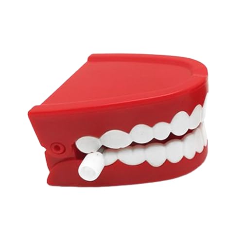 Genérico Juguetes De Dientes Que Castañetean,Broma Divertida De Mecanismo De Cuerda | Juguetes De Broma con Dentaduras,para Niños Adultos Familia Amigos Chicos Y Chicas