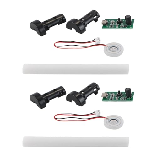Realizzati in ABS, silicone e ceramica, i componenti sono resistenti e progettati per resistere a un uso regolare. La frequenza di risonanza fissa di 108 kHz garantisce prestazioni stabili, mentre il controllo dell'interruttore consente un utilizzo semplice.
