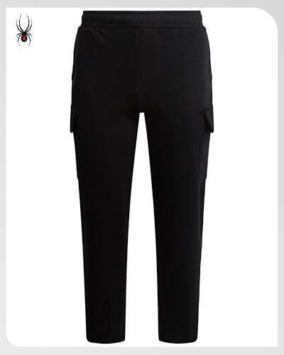 Spyder pantalon de survêtement cargo homme polaire jogging athlétique - 2