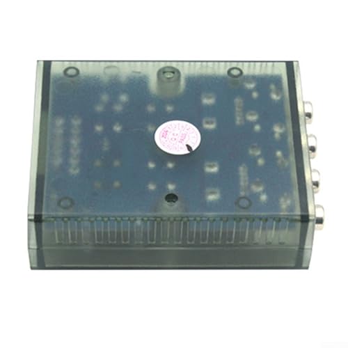 Aprilsunnyzone PH388 - Convertitore audio per auto a quattro canali da alto a basso livello con funzione di ritardo e riduzione del rumore per bassi chiari e profondi in auto