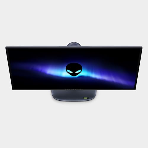 Alienware 27 Écran PC Gaming - AW2725Q, 4K UHD (3840x2160), 240Hz, QD OLED, 0.03ms, Compatible NVIDIA G-Sync, AMD FreeSync Premium Pro, HDR True Black 400, Dolby Vision, USB-C, Garantie 3 Ans