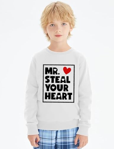 Toddler Boys Sweatshirt Valentine Shirt Girls Heart Clothes Love Hoodie Kids Long sleeve Cotton Outfits Tops 1-7T2