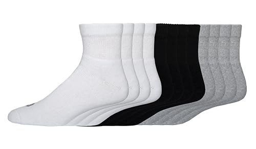 WILSON Men's 12 Pack Quarter Socks