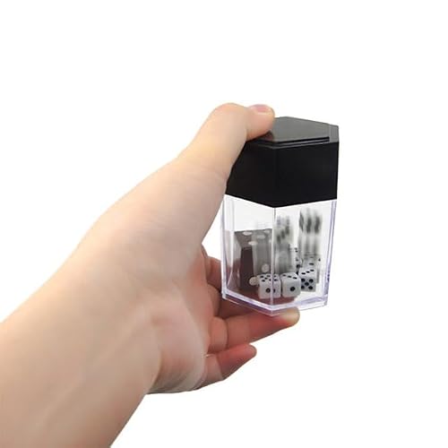 1Set Black Magic Explode Explosion Dice Easy Magic Tricks for Prop Novelty Funny Toy Close-up Performance Joke Prank Toy(Black 7.5cm x 5cm) Use Safety,Magic Kits and Accessories,Novelty and Gag Toys