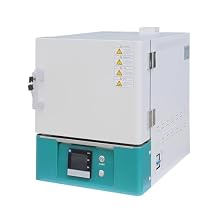 HNZXIB 1200C Muffle Furnace with PID Control 7L, Laboratory Furnace with LCD Display for Ashing Test & Sample Analysis