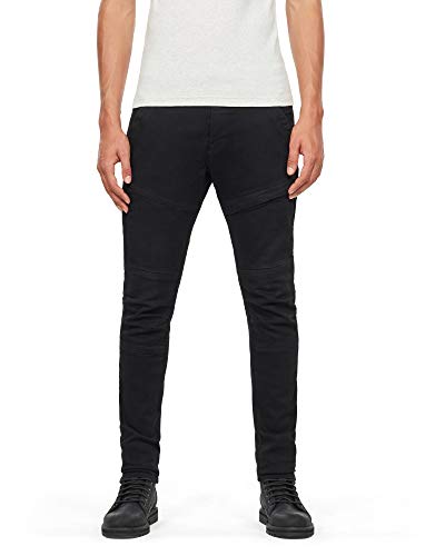 [ジースターロゥ] ジーンズ デニム スキニー ストレッチ メンズ 黒 立体裁断 Rackam 3D Skinny Jeans（Amazon）